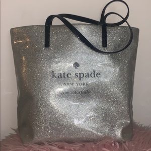 Sparkly Kate spade tote